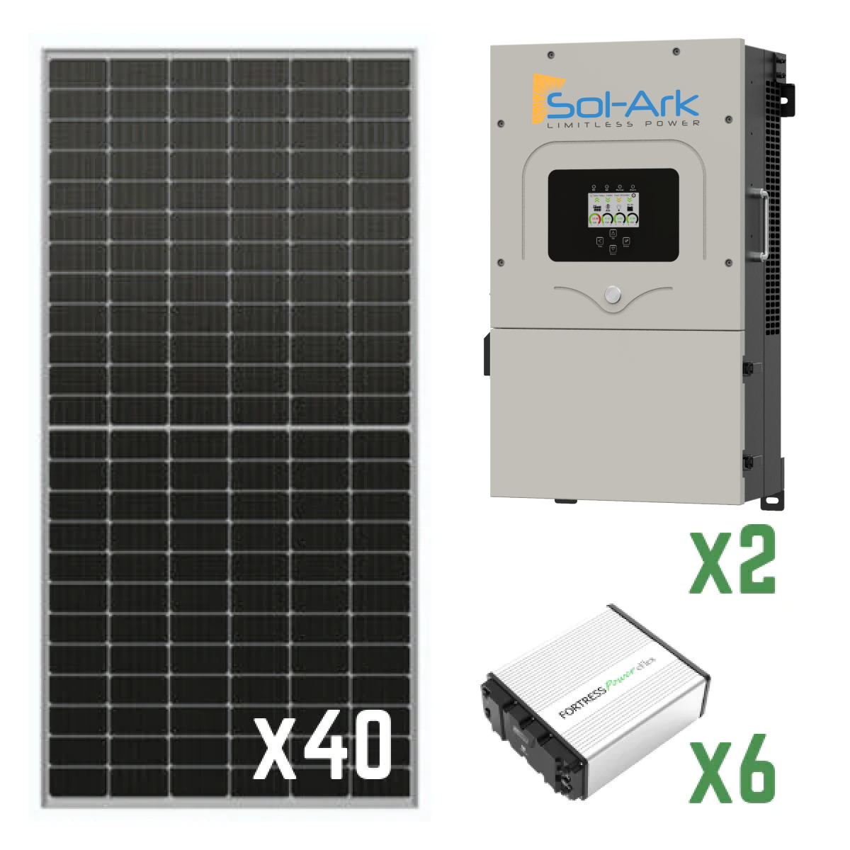 Sol-Ark Limitless 15K-LV - Inverter Supply